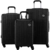 PIERRE CARDIN Ensemble De 3 Valises 55/65/75 Cm Noir