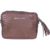 PIERRE CARDIN Sac Bandouliere En Cuir Couleur Taupe 6
