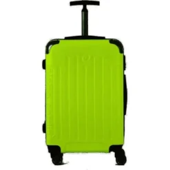 PIERRE CARDIN Valise Long Week-end 65cm Avec 8 Roues - Couleur Lime Vert
