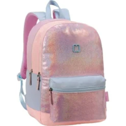 SAC A DOS 2 COMPARTIMENTS - MARSHMALLOW SPARKLY 2