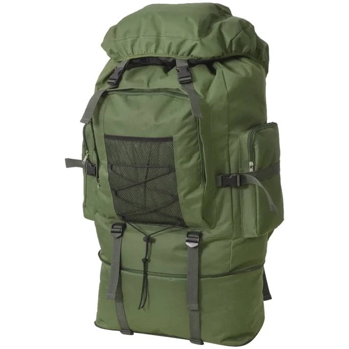 Sac à Dos En Style D'armée XXL 100 L Vert