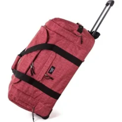 TRAVEL WORLD Sac A Roulettes 72 Cm Couleur Rouge Foncé
