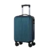 TRAVEL WORLD Valise Trolley 50cm Avec 4 Roues - Couleur Canard