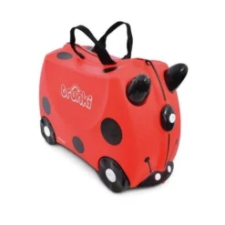 TRUNKI  Valise Porteur A Roulettes Pour Enfants - Coccinelle Harley