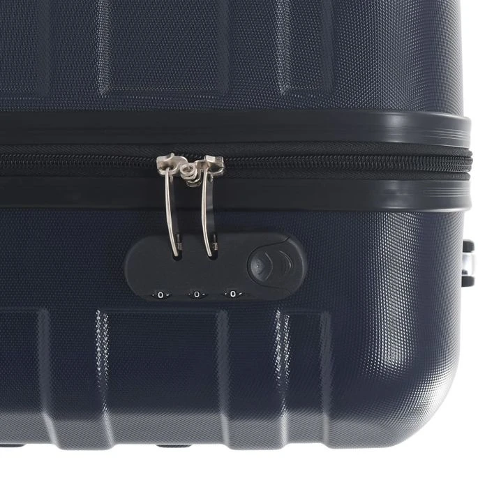 Valise Rigide 2 Pcs Bleu Marine ABS – Image 9