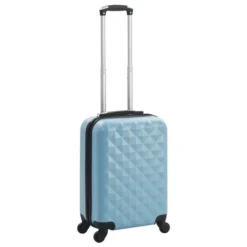 Valise Rigide Bleu ABS