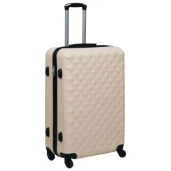 Valise Rigide Doré ABS