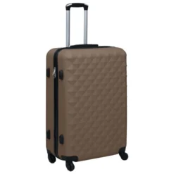 Valise Rigide Marron ABS