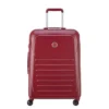 VISA DELSEY Valise Trolley Munia - 66 Cm - 4 Roues - Rouge